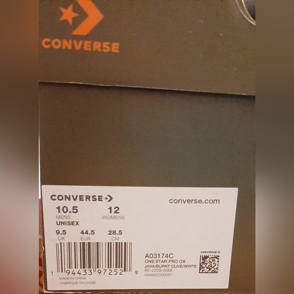 Converse X Patta One Star Pro OX *NWT* - Picture 15 of 15